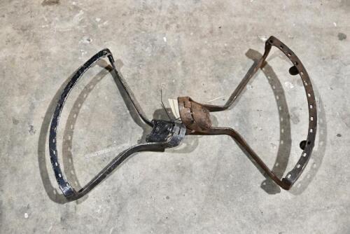 SEATS: Quantity of 2 seat frames, unknown make or model [Location: Sydney]