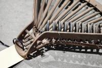 SEAT: A motorcycle seat, believed to be Norton or BSA. [Location: Sydney] - 7