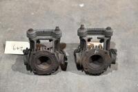 DOUGLAS: A pair of complete racing Douglas cylinder heads, possibly OB [Location: Sydney] - 2