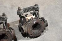 DOUGLAS: A pair of complete racing Douglas cylinder heads, possibly OB [Location: Sydney] - 4