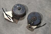 LUCAS: Two Lucas horns, untested, unknown voltage. [Location: Sydney] - 2