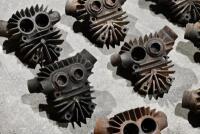 DOUGLAS: A Quantity&nbsp;of 8 cylinder heads, suited to Douglas, unknown model. [Location: Sydney] - 3