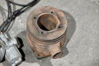 VILLIERS: A group of Villiers&nbsp;control levers and 2 stroke cylinder [Location: Sydney] - 2