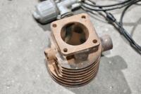 VILLIERS: A group of Villiers&nbsp;control levers and 2 stroke cylinder [Location: Sydney] - 4