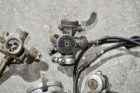 VILLIERS: A group of Villiers&nbsp;control levers and 2 stroke cylinder [Location: Sydney] - 6