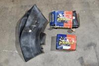 TUBES: A group of motorcycle tubes. Sized include 250/400-19TR-6 (x2). [Location: Sydney]