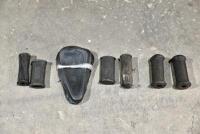 BSA: A group of mixed BSA rubbers, some new and some used [Location: Sydney]