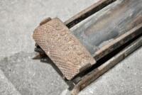 DUNLOP: A circa 1920's Dunlop tyre pump [Location: Sydney] - 3