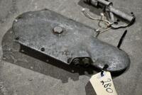 DOUGLAS: A Douglas timing cover complete with 2 oil pumps, circa 1920's. [Location: Sydney] - 6