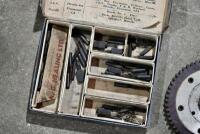 MAGNETO: A box of magneto brushes and a magdyno gear [Location: Sydney] - 4