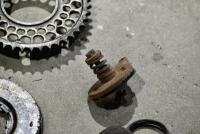 STURMEY ARCHER: A quantity of Sturmey-Archer gearbox including clutch, gear change, gear lever, kickstarter, kickstarter sping and end cover [Location: Sydney] - 7