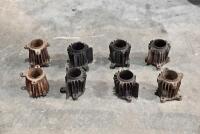 CYLINDERS: A quantity of 8 cylinders, believed to suit Douglas, circa 1920's [Location: Sydney]