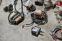 ELECTRICAL: A group of miscellaneous electrical items. [Location: Sydney] - 3