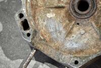 NORTON: A Norton crankcase, believed to suit early 1950's ES2 500cc. [Location: Sydney] - 7