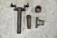 FORKS: A headstock, spring and top clamp for unknown make or model. [Location: Sydney]