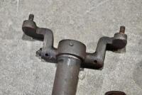 FORKS: A headstock, spring and top clamp for unknown make or model. [Location: Sydney] - 3