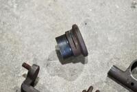 FORKS: A headstock, spring and top clamp for unknown make or model. [Location: Sydney] - 4
