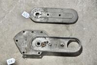 NORTON: A Norton timing cover complete with outer cover, circa 1920's [Location: Sydney]