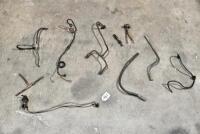 FUEL LINE: A quantity of miscellaneous fuel lines with fittings, unknown make or models. [Location: Sydney]