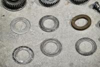 DOUGLAS: A quantity of Douglas engine parts including oil pump, bearings and cams, believed to be 1920's [Location: Sydney] - 3