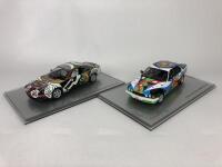 BMW: Pair of 1:18 scale BMW art cars (NB description) - 2