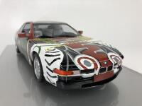 BMW: Pair of 1:18 scale BMW art cars (NB description) - 6