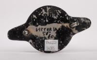 AUSTRALIAN MOTOR SPORTS CLUB: An Australian&nbsp;Motor Sports Club grille badge, no makers mark but has written circa Victoria 50's - 60's era, 7cm x 13cm - 2