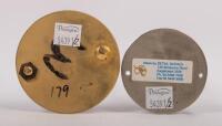 WANGARATTA&nbsp;CENTRAL AUSTRALIA: A pair of older rally badges, first one Bushranger 1979 Wangaratta national rally, 8 cm in diameter, second one motor enthusiasts club Central Australia rally, 6.5cm in diameter - 2