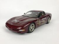 CHEVROLET: Three 1:18 scale racing Chevrolet Corvettes produced by AutoArt (NB description) - 24