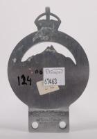 KENYA: A chrome Royal East African Automobile Association - Kenya members badge, 11.5cm high, 7.5cm wide - 2