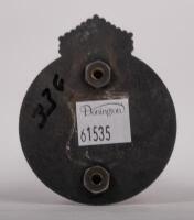PERU: An enamel Touring and Automobil Club of Peru badge with rising sun finial, 7cm high, 6cm wide - 2