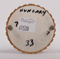 HUNGARY: A small enamel Hungary Autoklub badge, 6cm high, 6cm wide - 2