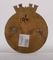 ITALY: A Automobile Club of San Remo badge with castle finial, 7cm in diameter - 2