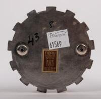 LUXEMBOURG: An Automobile Club of Luxembourg badge, cog design, enamel shield to centre, 8cm in diameter - 2