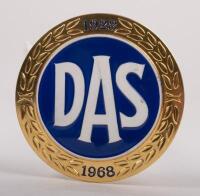 GERMANY: A Deutscher Automobil Schutz badge, 9 cm in diameter