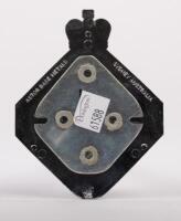 R.A.C: A modern R.A.C.V badge with crown finial, 11cm high, 8.5cm wide - 2