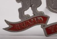 GUARD YOUR HONOR: A Guard Your Honor metal coat of arms, 15cm high, 22cm wide - 2
