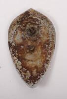DE SOTO: A fine detailed circa 1920s small De Soto radiator emblem badge, 5cm high, 3cm wide - 2