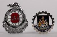 CANADA: Two Canadian related badges