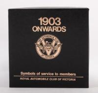 R.A.C.V: A set of four RACV drink coasters in original RACV presentation box - 4