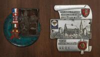 BADGE BOARD: A badge board including 22 German related fine detailed badges, all fixed - 9