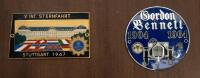 BADGE BOARD: A badge board including 22 German related fine detailed badges, all fixed - 12