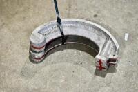 ROYAL ENFIELD: A pair of Royal Enfield brake shoes, believed to suit BSA, Brough [Location: Sydney]