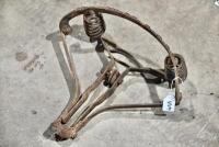 BROOKS: A heavyweight seat, believed to be Brooks. 14 inch width [Location: Sydney]