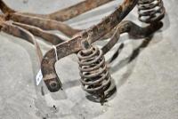 BROOKS: A heavyweight seat, believed to be Brooks. 14 inch width [Location: Sydney] - 7