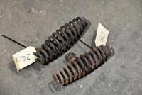FORKS: Two fork springs, unknown model, possibly Webb or Norton. [Location: Sydney]