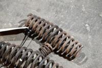 FORKS: Two fork springs, unknown model, possibly Webb or Norton. [Location: Sydney] - 3
