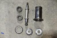 DOUGLAS: A Douglas front hub, damaged flange, suitable for repair. [Location: Sydney]