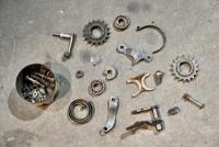 DOUGLAS: A quantity of miscellaneous Douglas gearbox parts, possibly TS. [Location: Sydney]