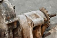 BSA: A BSA heavyweight gearbox, complete with kickstart and gear lever [Location: Sydney] - 6